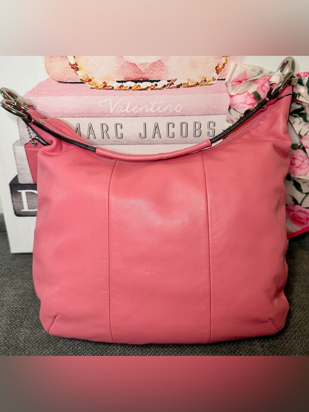 Coach Kristin Leather Hobo No. L1261-F22306 - Picture 4 of 11